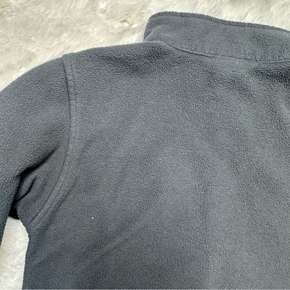The North Face Fleece Jacket Zippered Fleece Grey & Yellow Size 5 - Picture 14 of 16